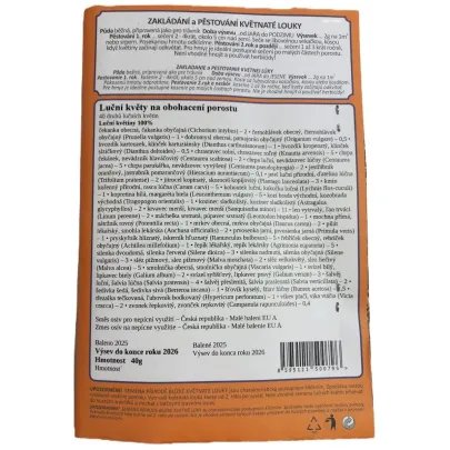 Lúčne kvety pre obohatenie porastu - Planta Naturalis - lúčna zmes - 40 g