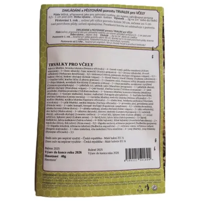 Vytrvalé kvety pre včely - Planta Naturalis - lúčna zmes - 40 g