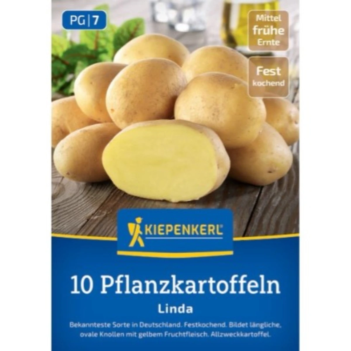 Sadbové zemiaky Linda - Solanum tuberosum - 10 ks