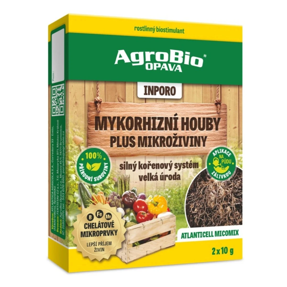 INPORO Atlanticell Micomix AgroBio - predaj hnojív - 2 x 10 g