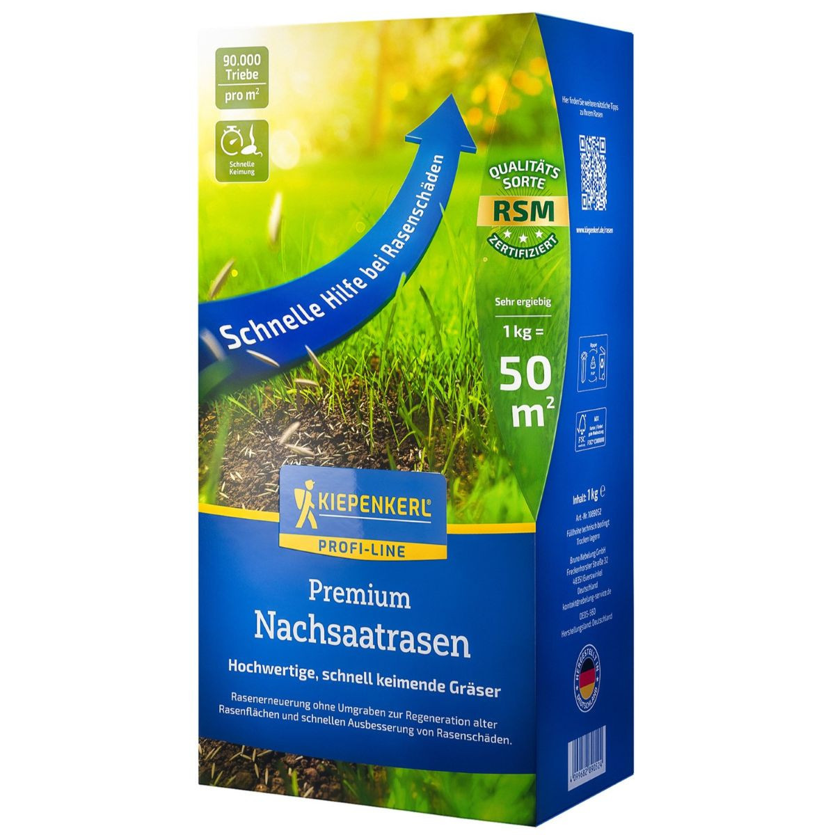 Trávnik na dosiatie – trávna zmes – Kiepenkerl