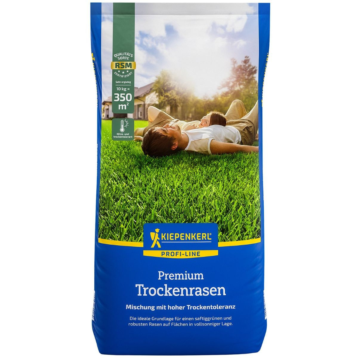 Trávnik pre suché stanovištia Premium Profi Line - Kiepenkerl - trávna zmes - 10 kg