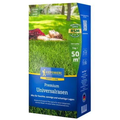Trávnik univerzálny Premium Profi Line - Kiepenkerl - trávna zmes - 1 kg