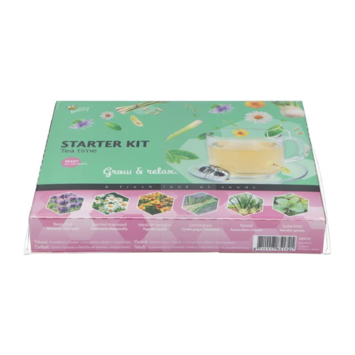 Buzzy - Štartovacia sada Tea Time - Pieterpik - pestovateľská sada - 1 ks