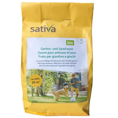 BIO Trávne osivo - univerzálna - trávna zmes - Sativa - 500 g