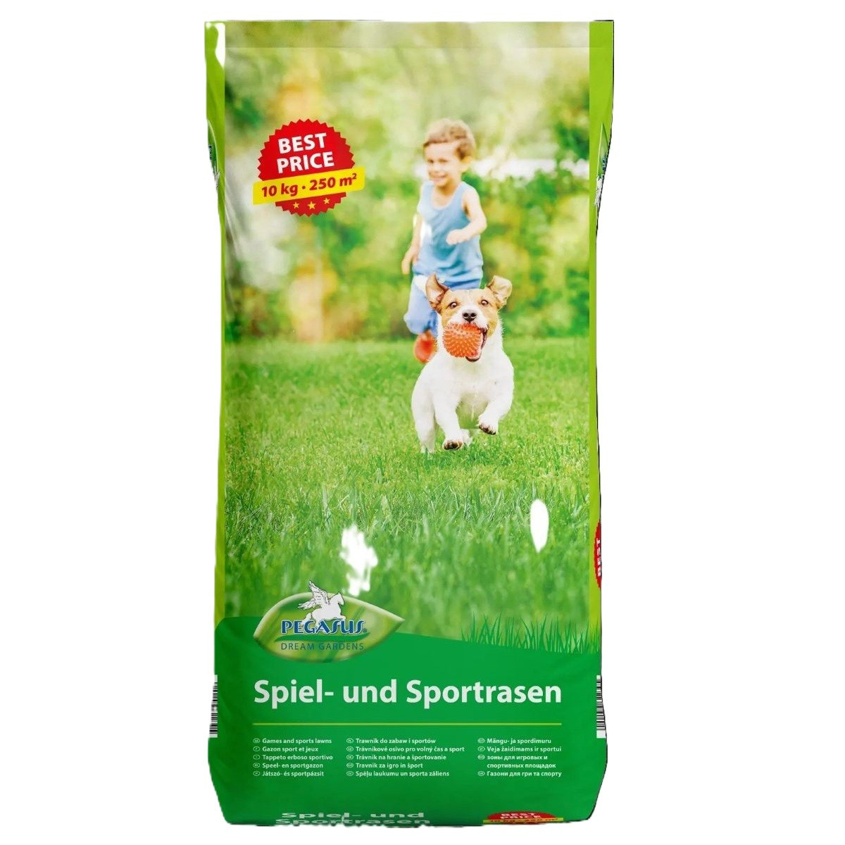 Trávnik pre voľný čas a šport - Pegasus - trávna zmes - 10 kg