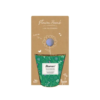 Pestovateľský set - Grow kit - nízko rastúca kvetinová zmes - Blossombs - 1 ks