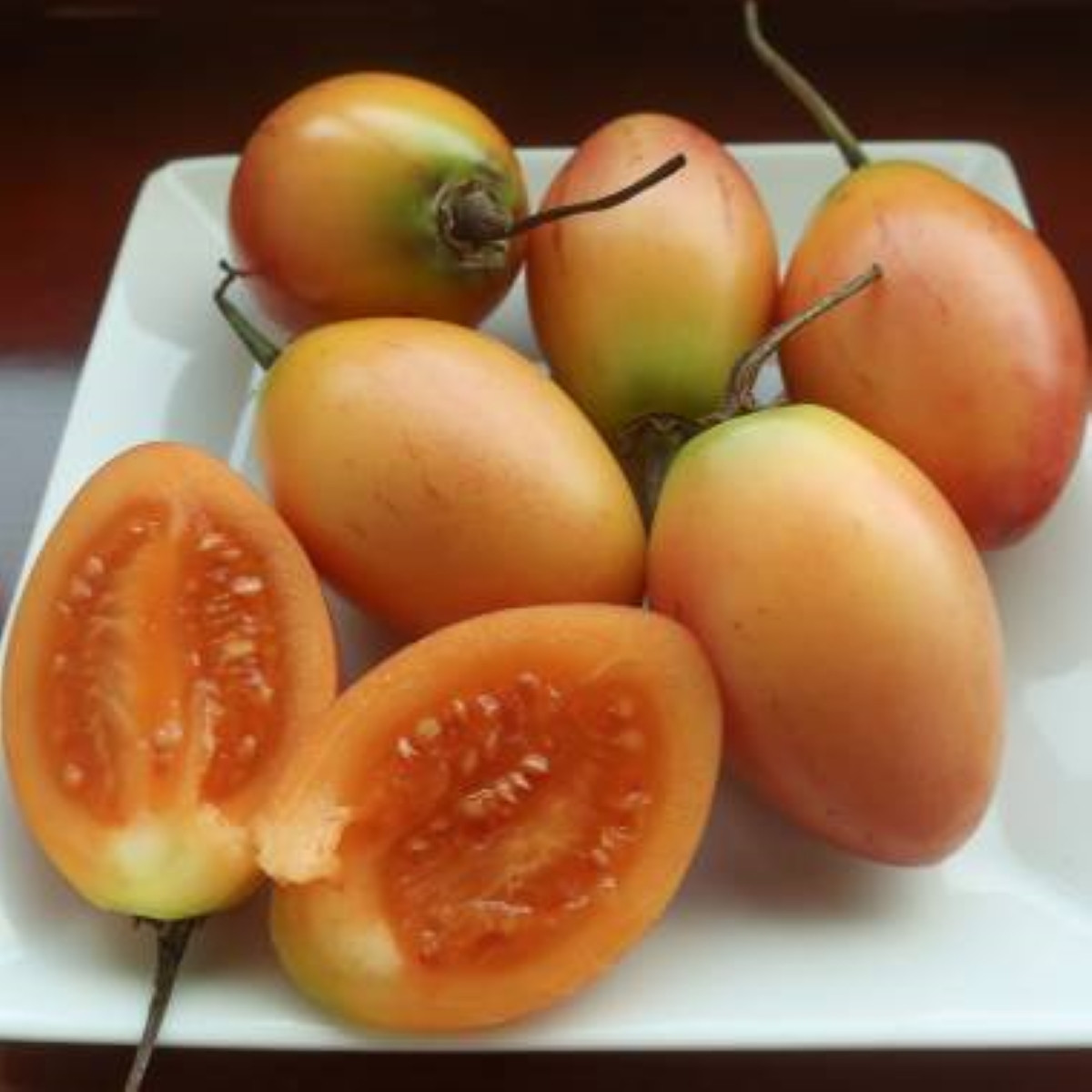 Paradajkový strom žltý Tamarillo - Cyphomandra betacea - semená - 5 ks