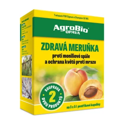 Zdravá marhuľa - AgroBio Opava - ochrana rastlín - 1 x 7,5 g + 1 x 10 g
