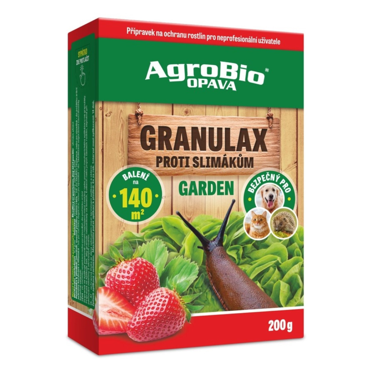Granulax proti slimákom Garden - AgroBio - ochrana rastlín - 200 g