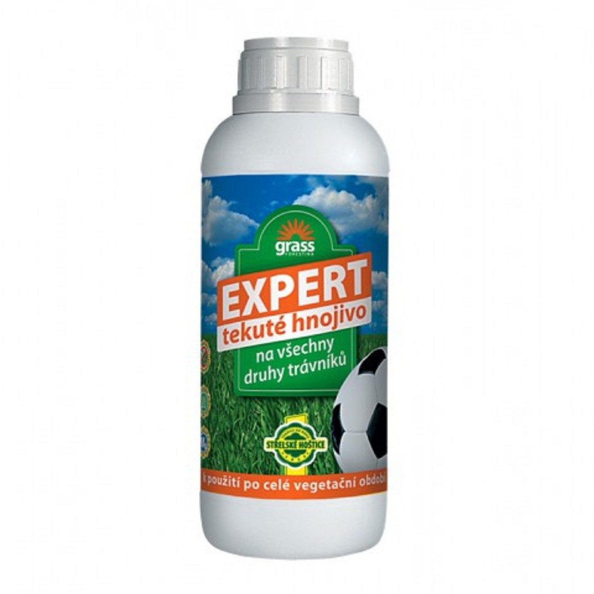 Kvapalné hnojivo na trávnik Expert - Forestina Grass - 1 l