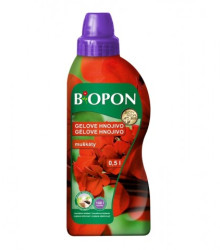 Gélové hnojivo na muškáty - BoPon - 500 ml