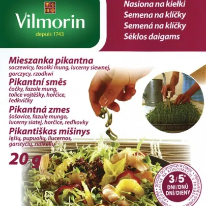 Semená na klíčky - Pikantná zmes - 20g