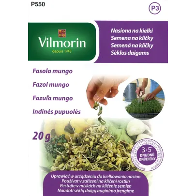 Semená na klíčky - Fazuľa mungo - 20 g