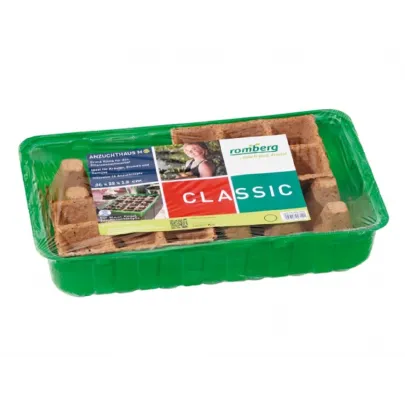 Miniparenisko M PLUS 36x22x13 cm + 24 ks  rašelinových sadbovačov