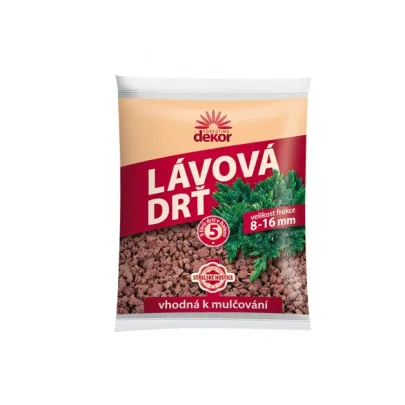 Lávová drť - Dekoračný moderný materiál - 5 l