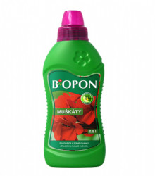 Kvapalné hnojivo pre muškáty - BoPon - 500 ml