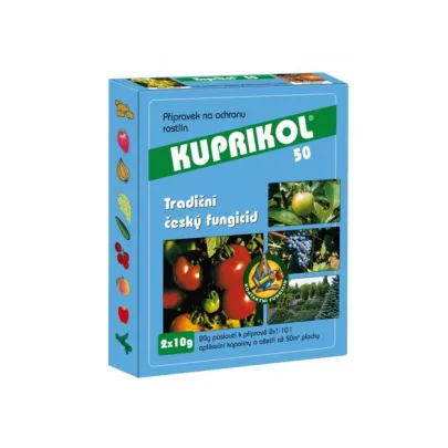 Kuprikol - fungicid proti bakteriálnym a hubovým chorobám - 2 x 10 g - 1 balenie