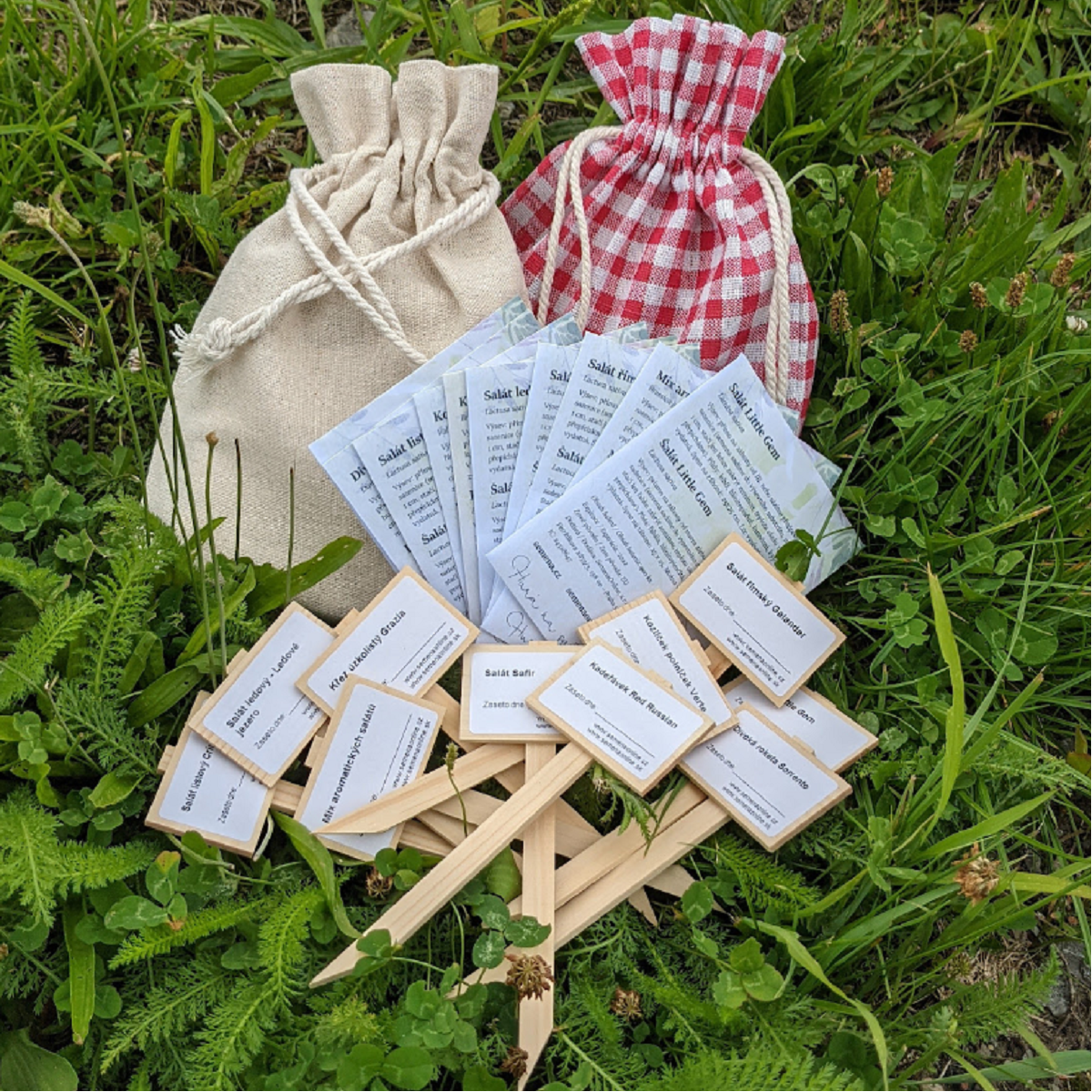 Balíček pre pestovateľov šalátov - darčekové balenie zadarmo
