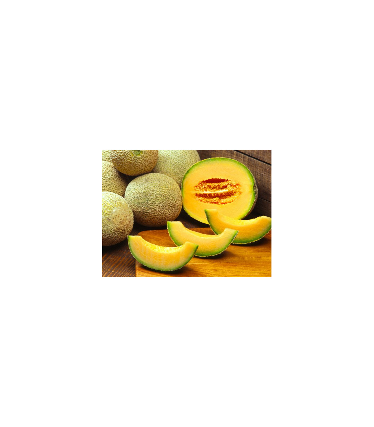 Meloun Cantaloupe - semena melounu - Cucumis melo - 5 ks
