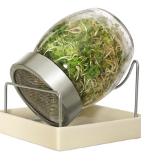 Pohár na klíčenie s keramickým podstavcom - 1 ks