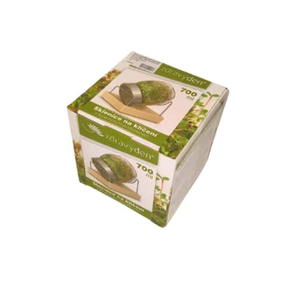 Pohár na klíčenie s keramickým podstavcom - 1 ks