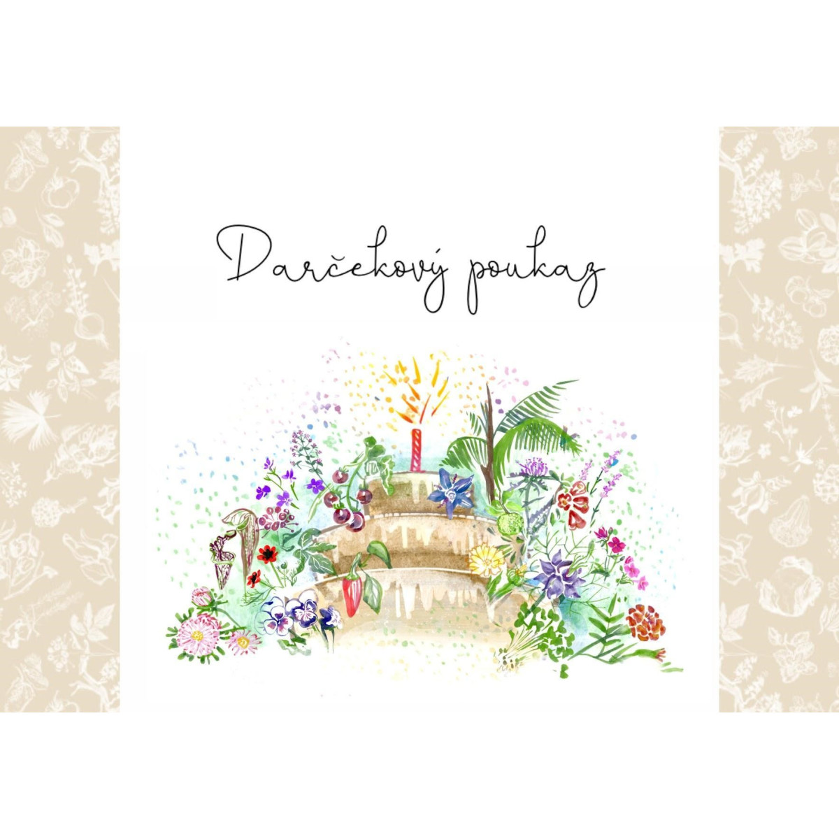 Narodeninový voucher - poukaz v hodnote 60 €