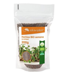 BIO horčica - bio semená na klíčenie - 200 g