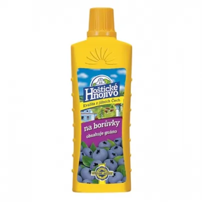 Hnojivo na čučoriedky - Hoštické s guánom - 500 ml