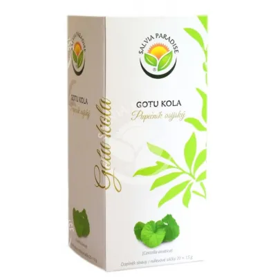 Gotu kola - čajové sáčky - Tribulus terrestris - pupočník ázijský - 20 x 2 g