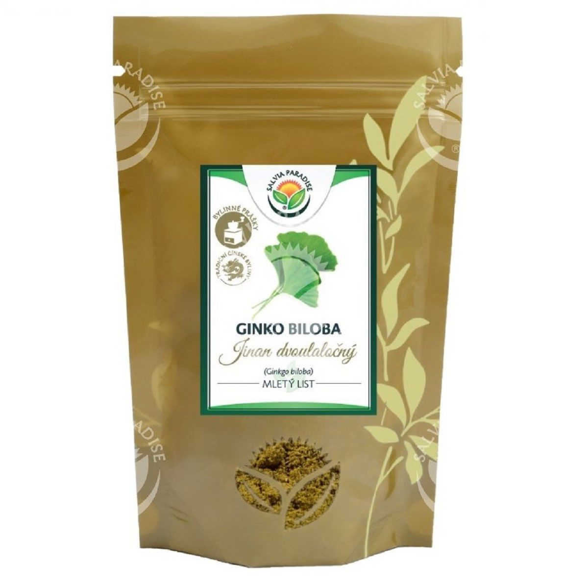 Ginko dvojlaločné - mletý list - Ginko biloba - 120 g