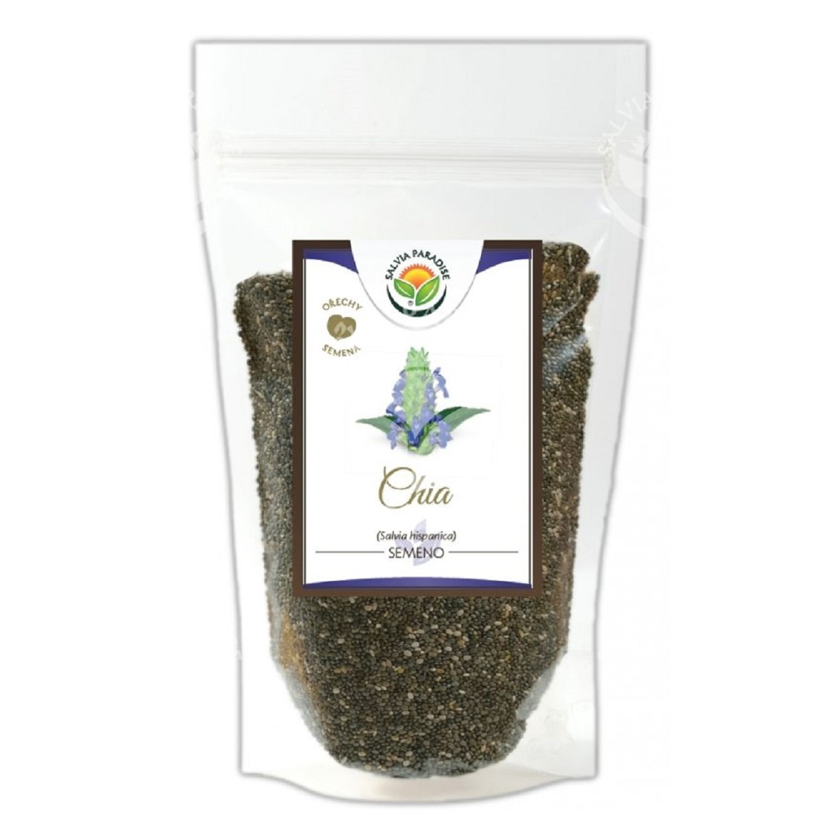 Chia semienka - Salvia hispanica - Šalvia hispánska - 100 g