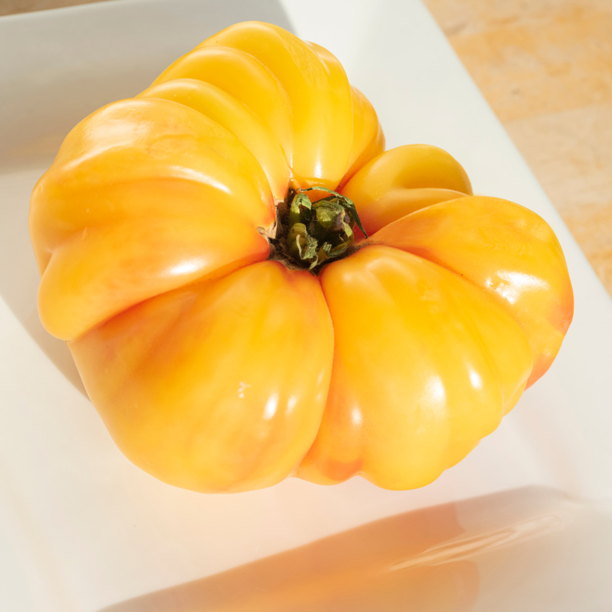 Paradajka Brandywine žltá - Solanum lycopersicum - semená - 7 ks