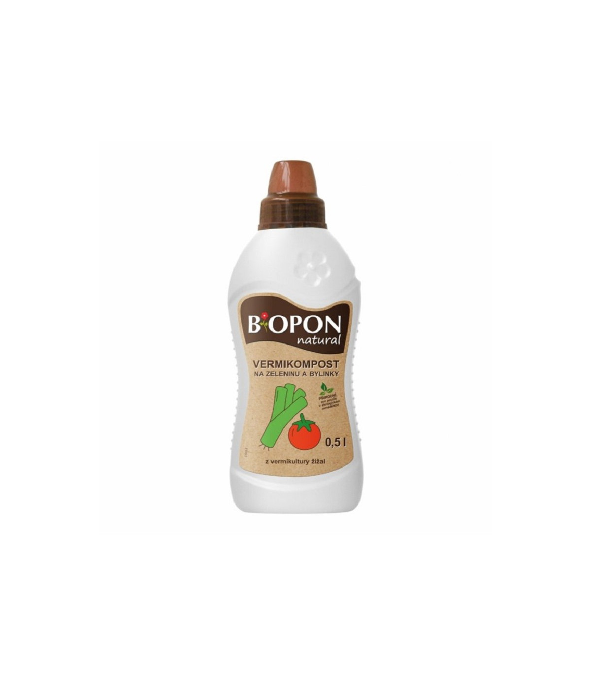 Vermikompost na zeleninu a bylinky - BoPon - 500 ml
