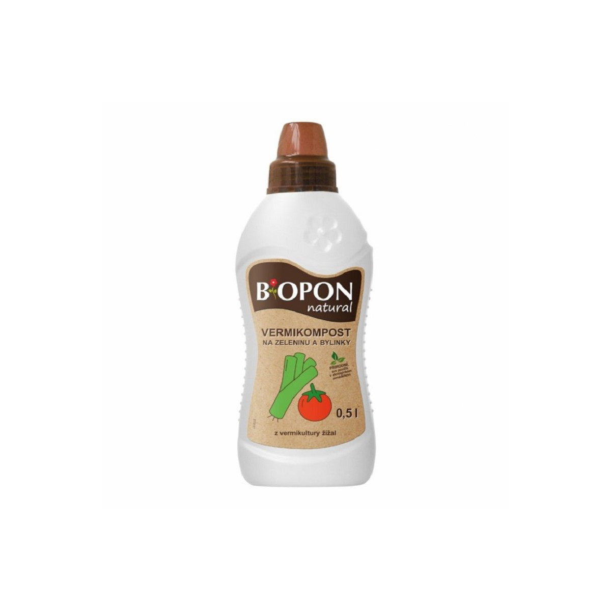 Vermikompost na zeleninu a bylinky - BoPon - 500 ml