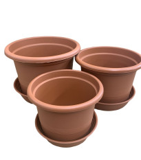 Kvetináč Campanula - terakota - 13 x 9 cm - 1 ks