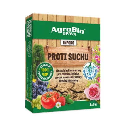 INPORO Proti suchu - AgroBio - 3 x 8 g
