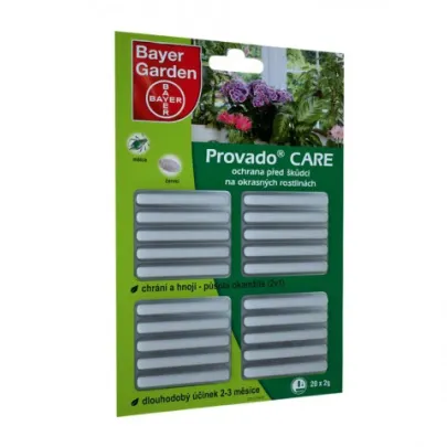 Provanto Care - tyčinky proti škodcom pre okrasné rastliny - 20 x 1,25 g