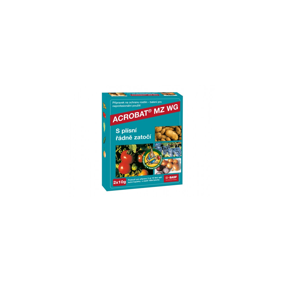 Prípravok proti plesniam - Acrobat - 2 x 10 g - 1 ks