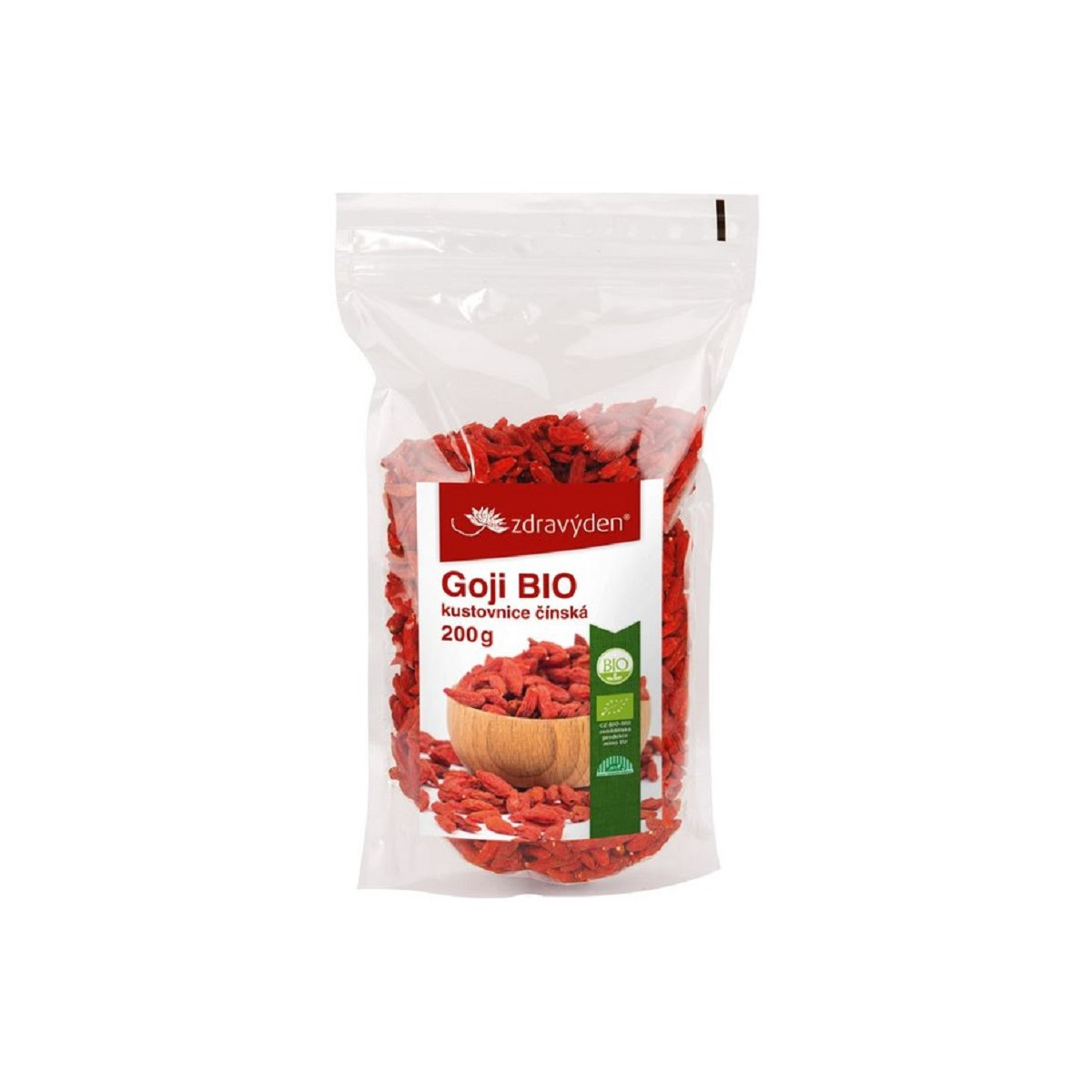 Kustovnica čísnka - BIO Goji - sušené plody - 200 g
