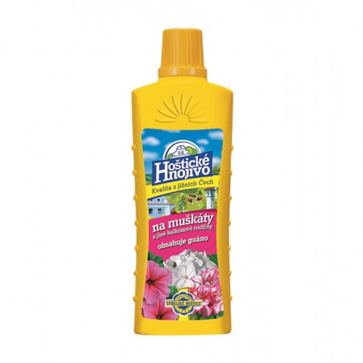 Hoštické hnojivo na muškáty a ďalšie balkónové rastliny - 500 ml