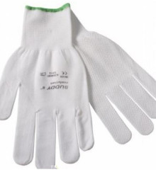 Pracovné rukavice Buddy - PVC terčíky - veľkosť 8 - 1 ks