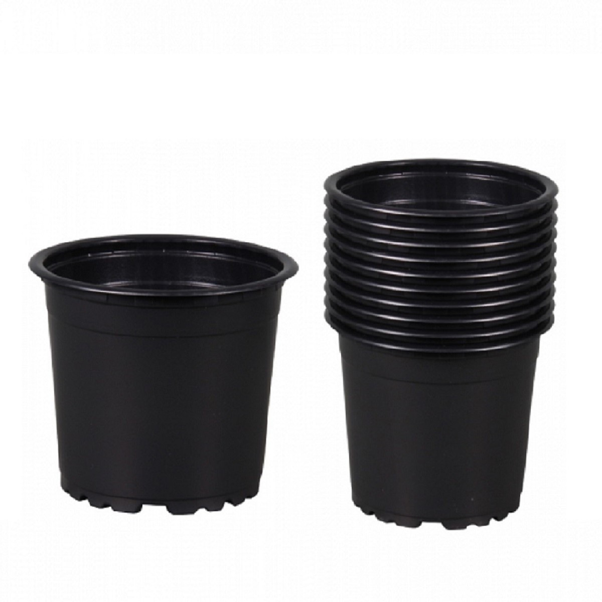 Sadbový plastový kvetináč PREMIUM - 11 cm - 10 ks