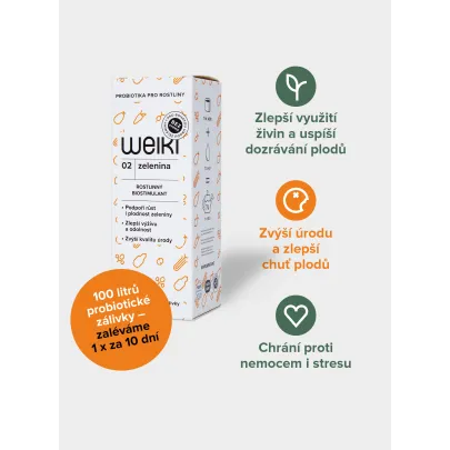 Probiotiká Weiki - zelenina - 100 ml