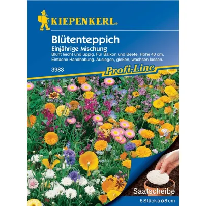 Kvetinový koberec - výsevný disk - 5 ks