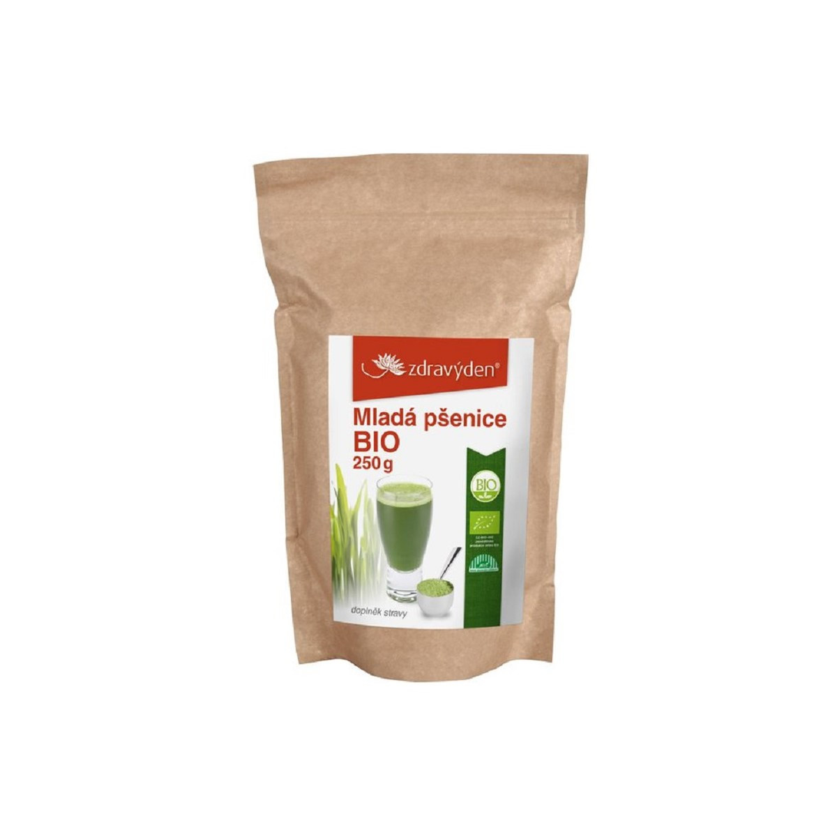 BIO Mladá pšenica - prášok - BIO kvalita - 250 g