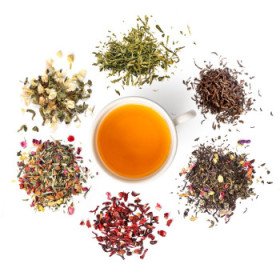 Čaje sypané, bylinky